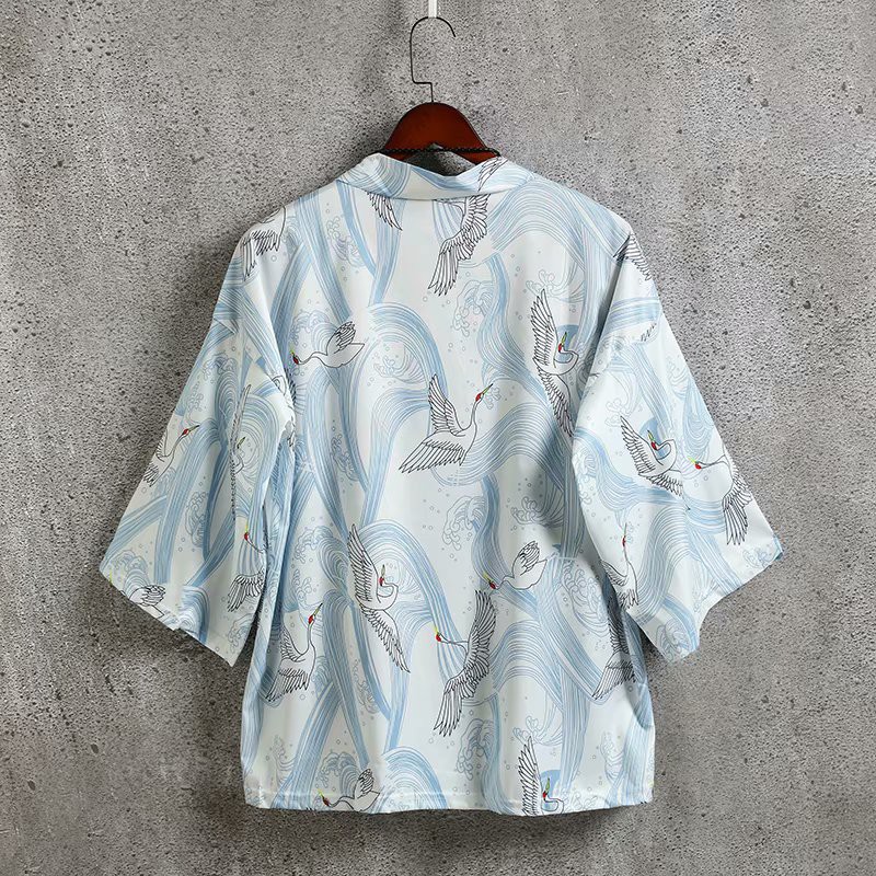 Kimono Haori Happi RỒNG phong cách Harajuku Nhật Bản Áo khoác kimono nam CUNG CẤP SỈ LẺ SỐ LƯỢNG LỚN