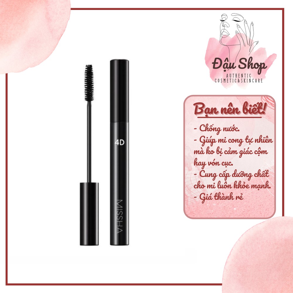 Chải mi Mascara The Style 3D/4D Missha