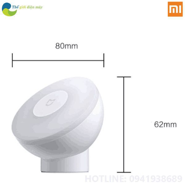 [SaleOff] Đèn ngủ cảm biến Xiaomi Mijia gen 2 MJYD02YL dùng pin AA - Bảo Hành 6 Tháng - Shop Thế Giới Điện Máy .