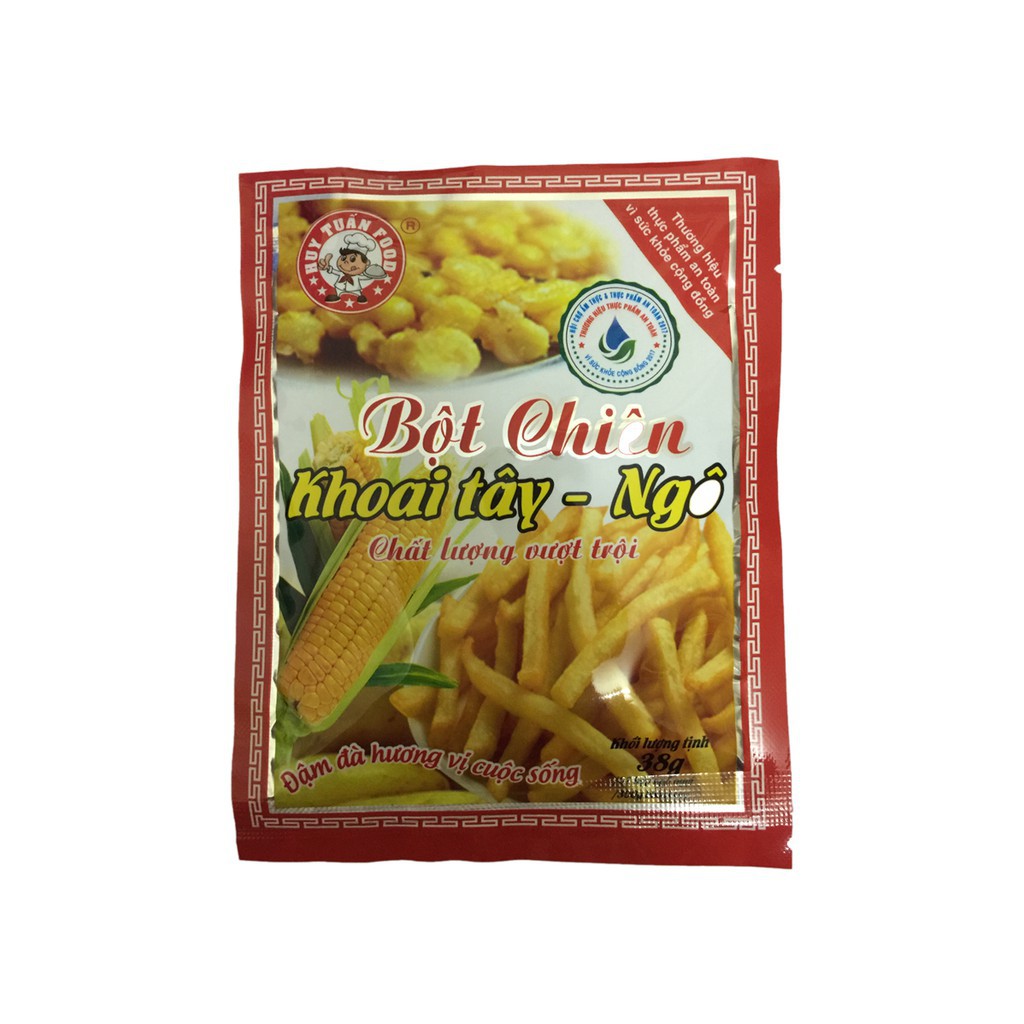 BỘT CHIÊN NGÔ KHOAI HUY TUẤN 38G