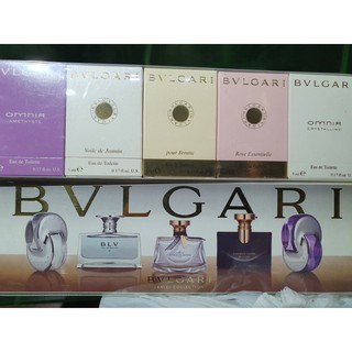 Bộ nước hoa nữ mini BVLGARY 5pc