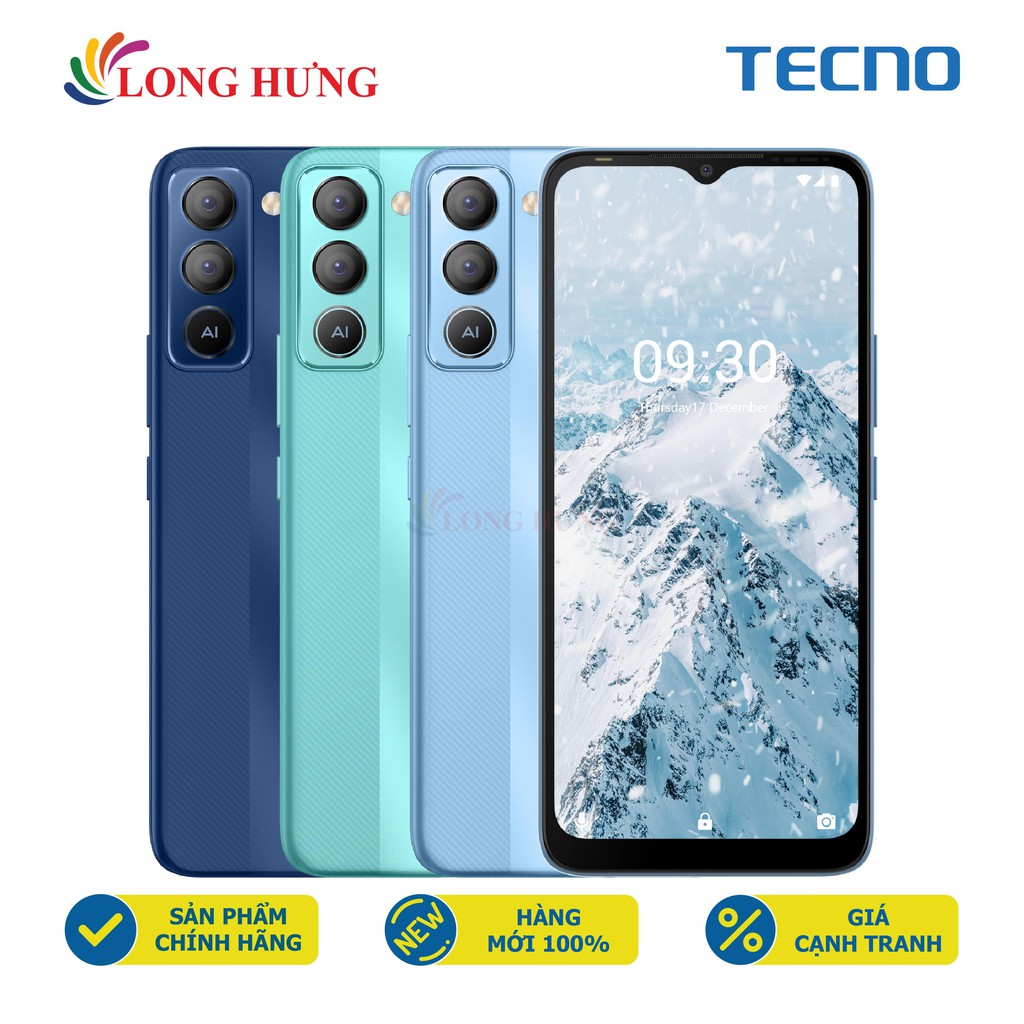 Điện thoại TECNO Pop 5 LTE (2GB/32GB) - Hàng chính hãng - Màn hình rộng, thời gian sử dụng lâu dài, hệ điều hành Android