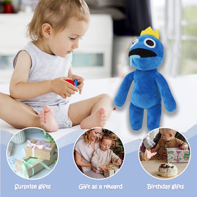 Đồ chơi nhồi bông Hình Quái Vật Hoạt Hình Đáng Yêu - rainbow friends