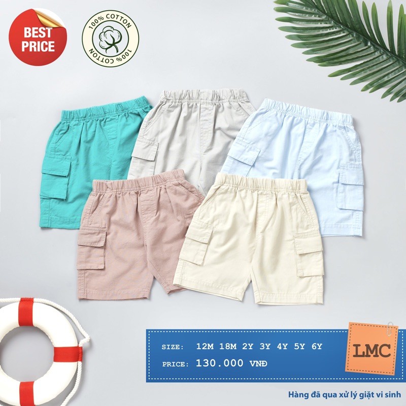 Quần Lửng Hãng Moon Cho Bé Trai Bé Gái