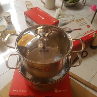 Bộ nồi inox Elmich 2353367 - 2 chiếc