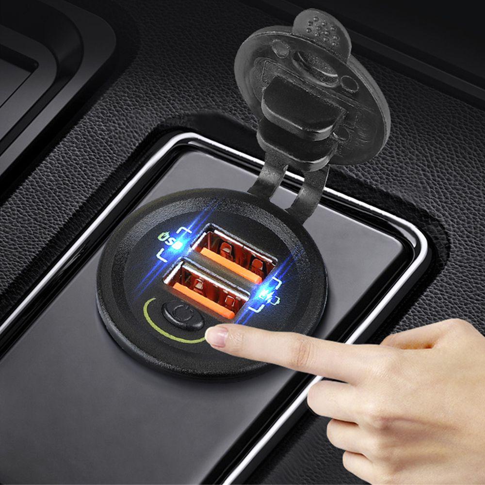 MAG Tẩu Sạc Điện Thoại USB QC3.0 Cho Xe Ô Tô