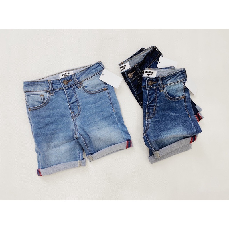 quần short jeans siêu mềm 2-12 tuổi