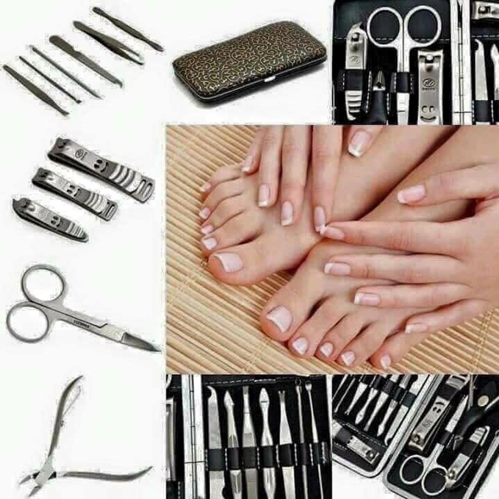 Bộ Kìm Cắt Móng Làm Nail 12 Món