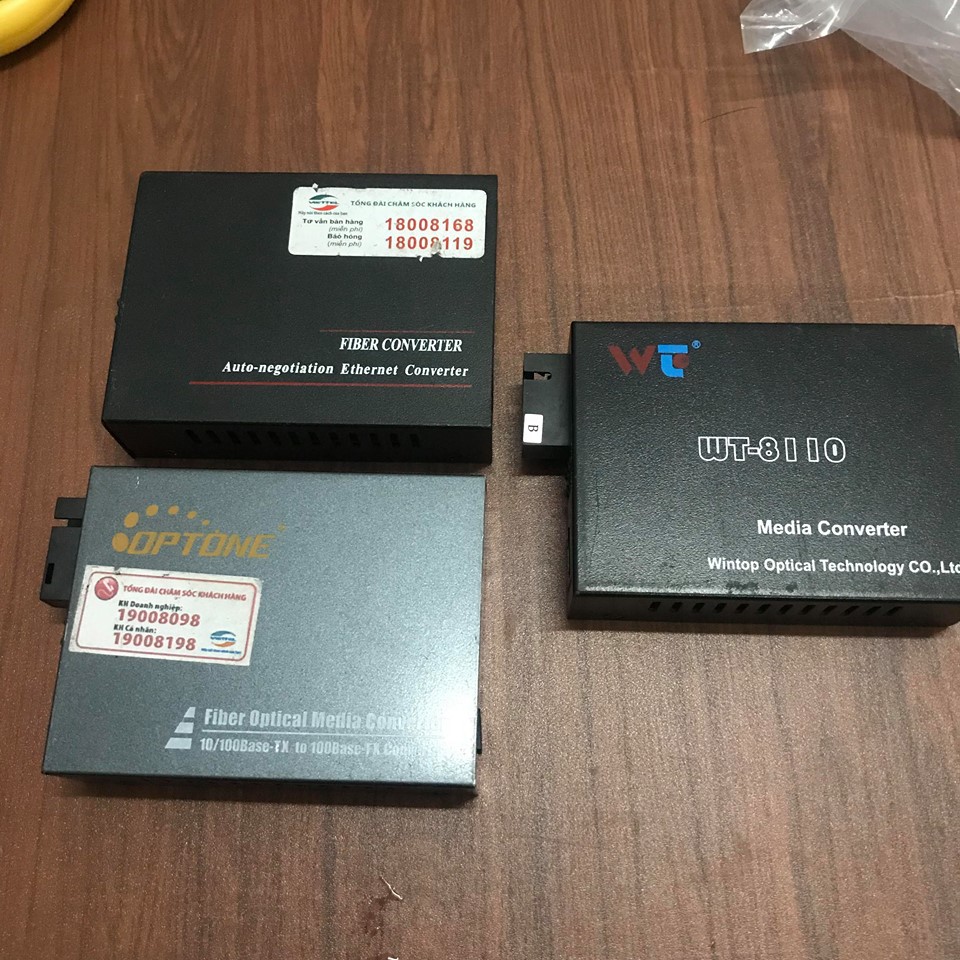 Media Converter mode A bước sóng TX-1330nm/RX-1550nm