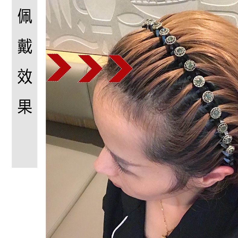 Kẹp Tóc Đính Đá Tạo Kiểu Tóc Thời Trang