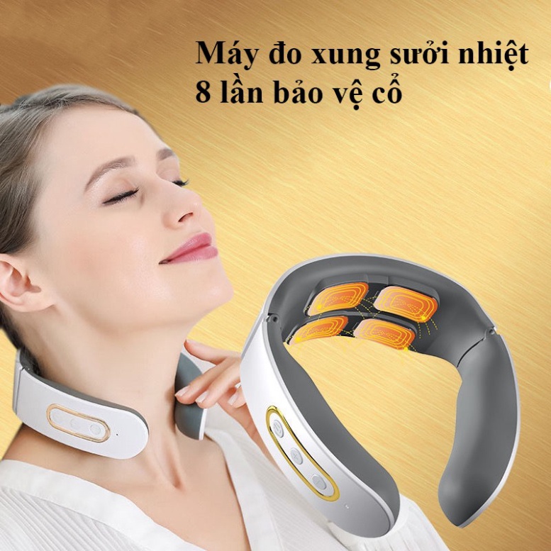 Máy mát xa cổ vai gáy trị liệu cao cấp - Máy matxa cổ