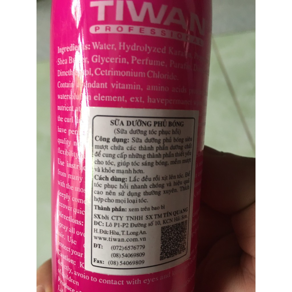 SỮA DƯỠNG TÓC PHỦ BÓNG TIWAN | BigBuy360 - bigbuy360.vn