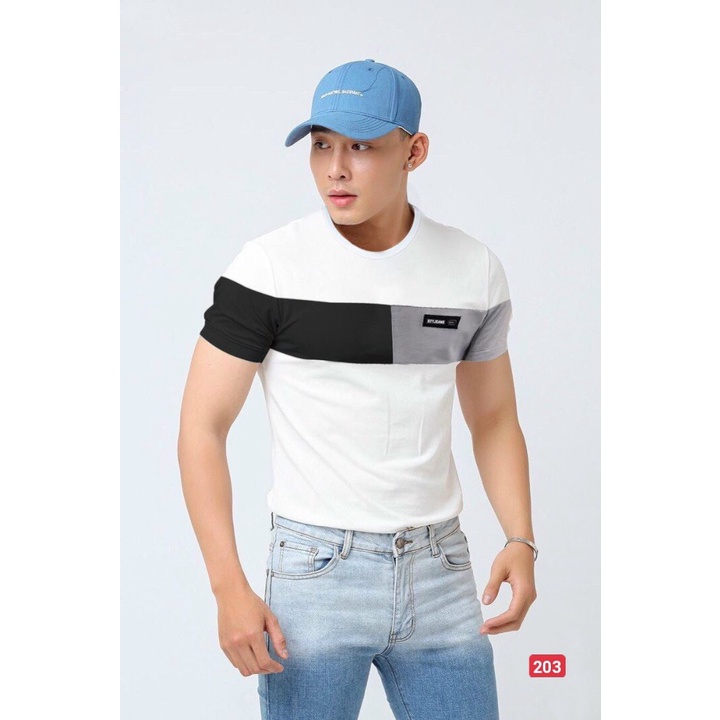 Áo thun nam nữ cổ tròn phong cách cao cấp,chất cotton co dãn tốt thấm hút mồ hôi Lady-Hn Store88 ms 203