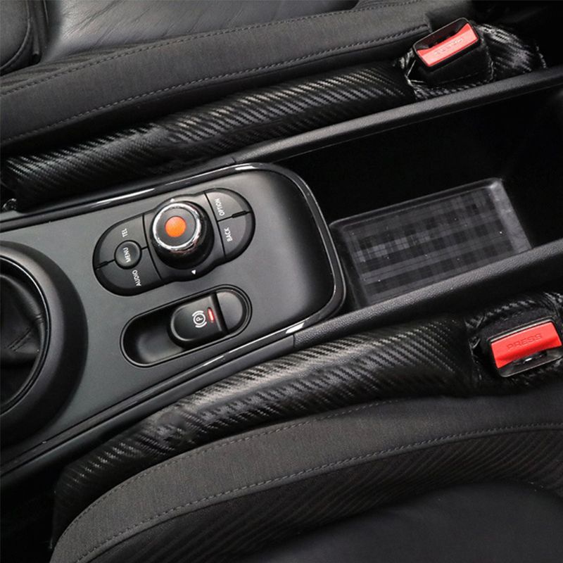 Bộ 2 Đệm Lót Ghế Ngồi Xe Hơi Bằng Sợi Carbon Chống Rò Rỉ Tiện Dụng