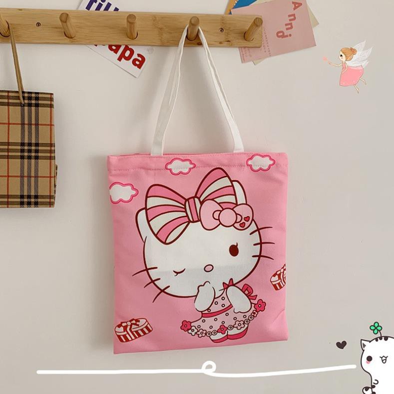 [THSP48]Túi tote Vải canvas Happyhome mềm Đẹp Cực Hot đựng vừa a4❣️[SIÊU SALE][SIÊU XINH] Túi vải xinh nhiều hình