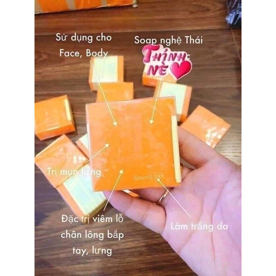 Xà phòng cam nghệ Thái Lan