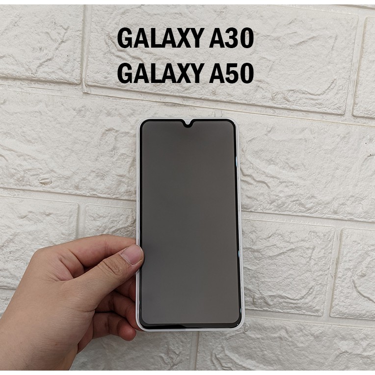 Dán cường lực phủ màn hình chống nhìn trộm Samsung Galaxy A50 Galaxy A30