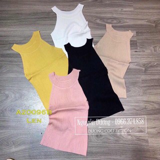 G41. 2808. ÁO LEN SÁT NÁCH CỔ YẾM
