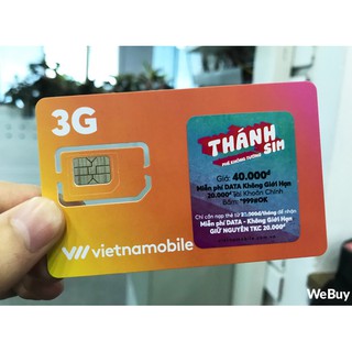 Thánh sim 4G Vietnammobile miễn phí 120GB/tháng nạp sẵn 20k vào tài khoản chính, miễn phí vào mạng