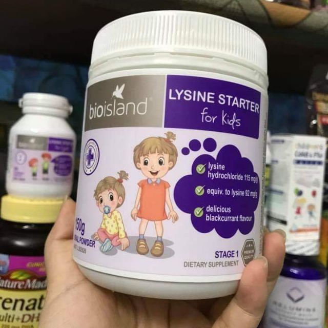 Bột tăng chiều cao LYSINE (ÚC)