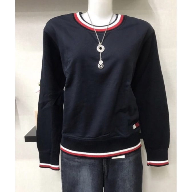 ÁO THUN CỔ TRÒN - TAY DÀI 👉 TOMMY HILFIGER