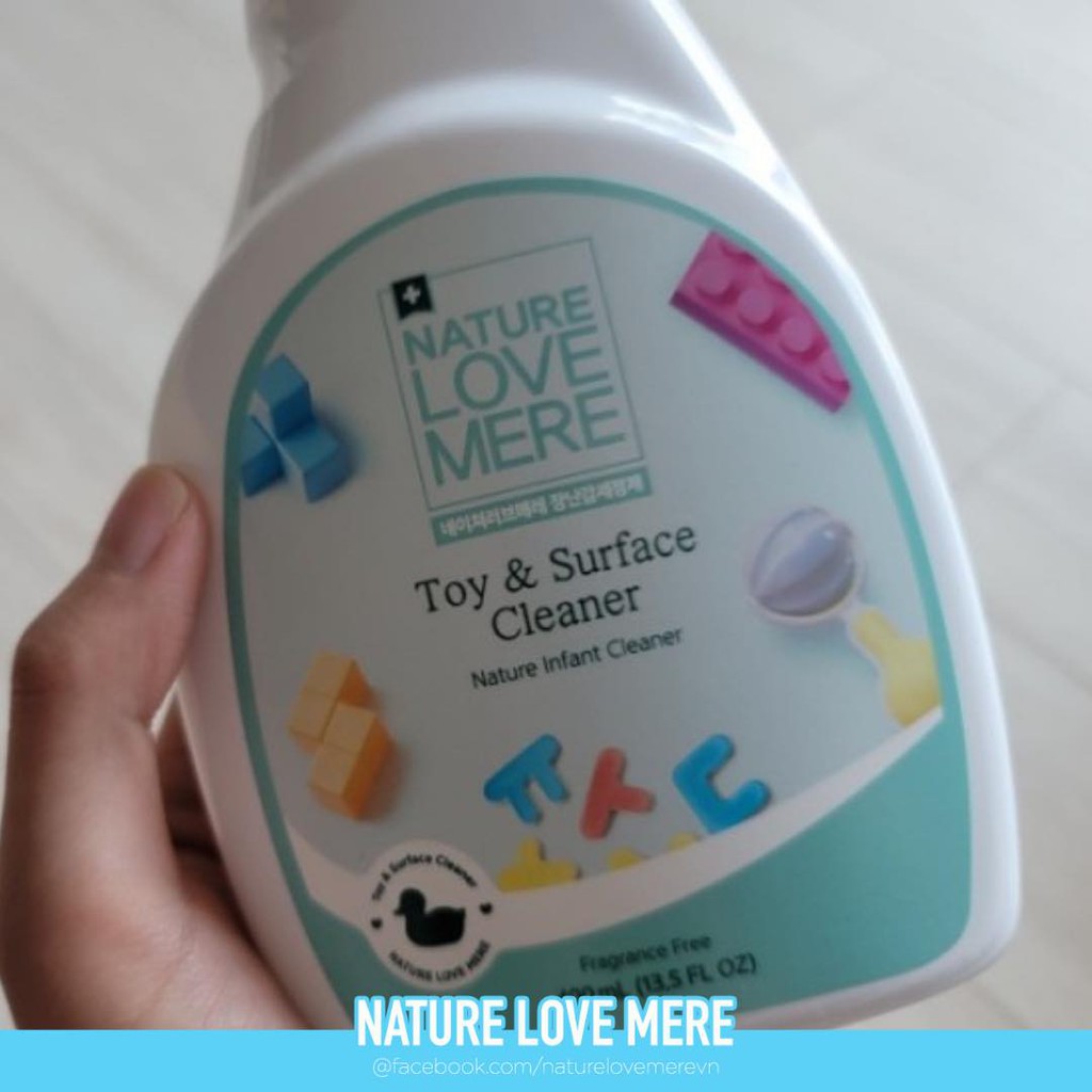 Xịt tẩy ố Nature love mere (Tặng kèm xịt đồ chơi)