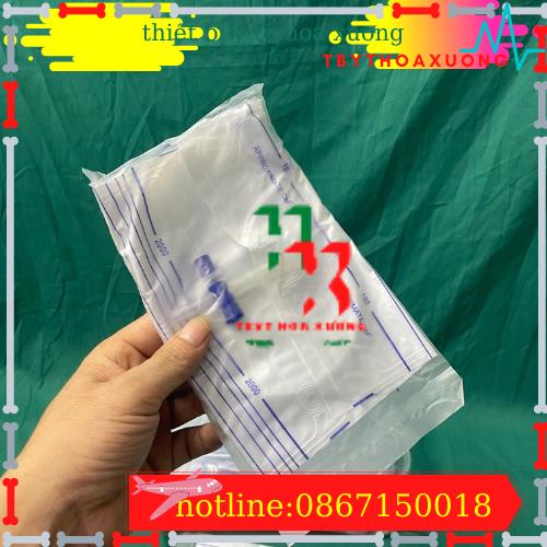 [Bán lẻ] Túi đựng nước tiểu van ngang y tế