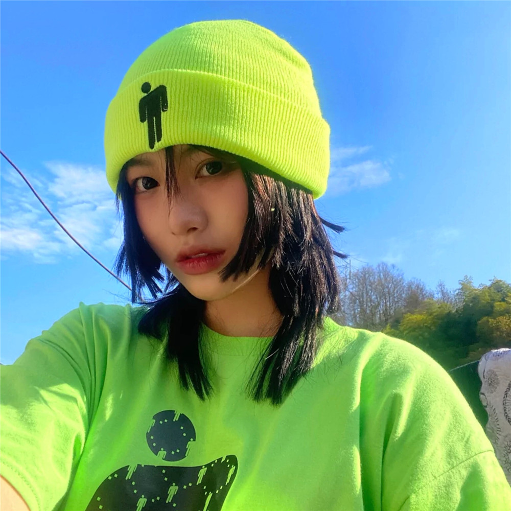 Mũ Beanie Dệt Kim Phong Cách Hip Hop Với 6 Màu Tùy Chọn