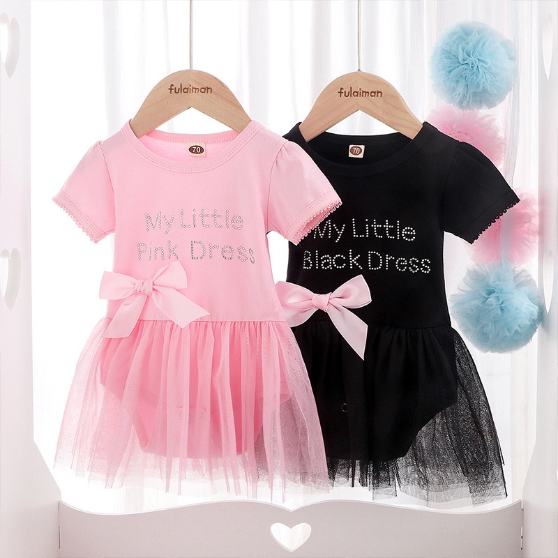 Thời Trang Trẻ Em Váy Bé Gái Nơ tutu Nơ Lưới akku