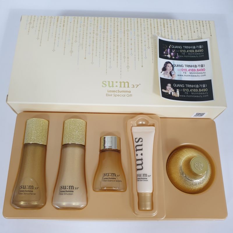 SET SUM37 TÁI SINH LOSEC SUMMA MINI 5 SẢN PHẨM.