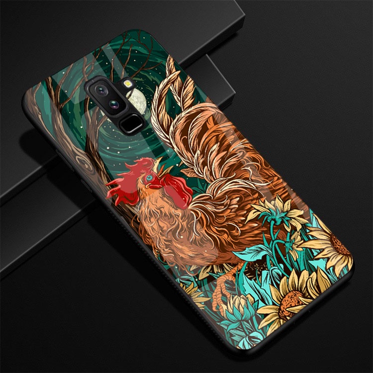 Ốp Lưng SAMSUNG A6 PLUS , J8 mặt kính cường lực cao cấp thiết kế Độc Quyền