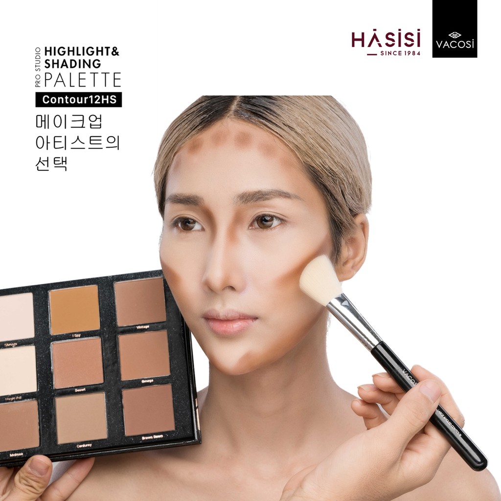 BẢNG TẠO KHỐI CHUYÊN NGHIỆP VACOSI 12 Ô - 12HS HIGHLIGHT &amp; SHADING