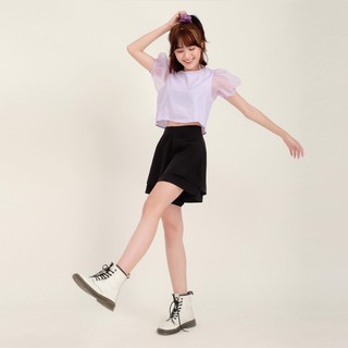 Áo croptop tay phồng 3 màu