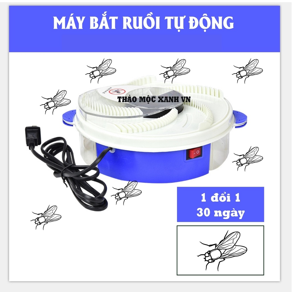 Máy Bắt Ruồi Tự Động Thông Minh BH 1 Tháng 1 Đổi 1 .