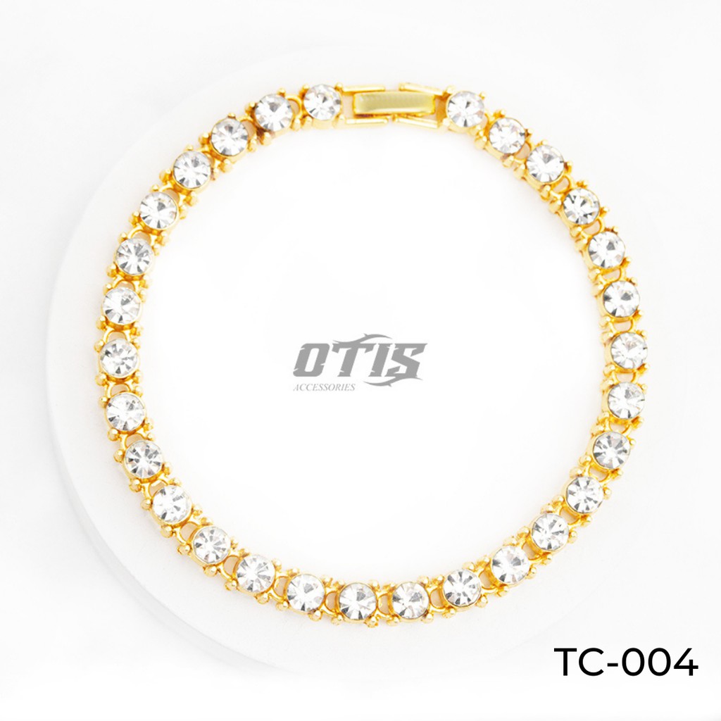 Vòng tay Tennis Đá CZ Chuẩn Cao Cấp V2 - Có Thể Chỉnh Size Hàng Chuẩn
