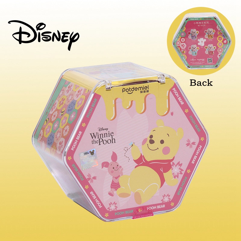 Blindbox - Móc khóa bông gấu Winnie The Pooh ủy quyền chính hãng Disney