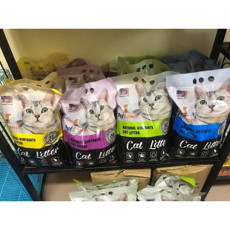 CÁT VỆ SINH MÈO CAT LITTER 5lít