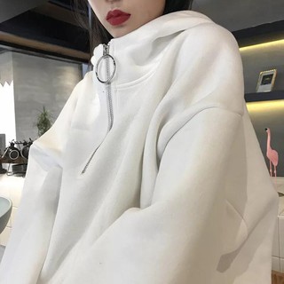 Hoddie Zip trơn