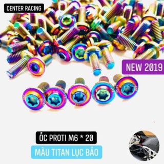Bộ ốc titan lục bảo full dàn áo ex150
