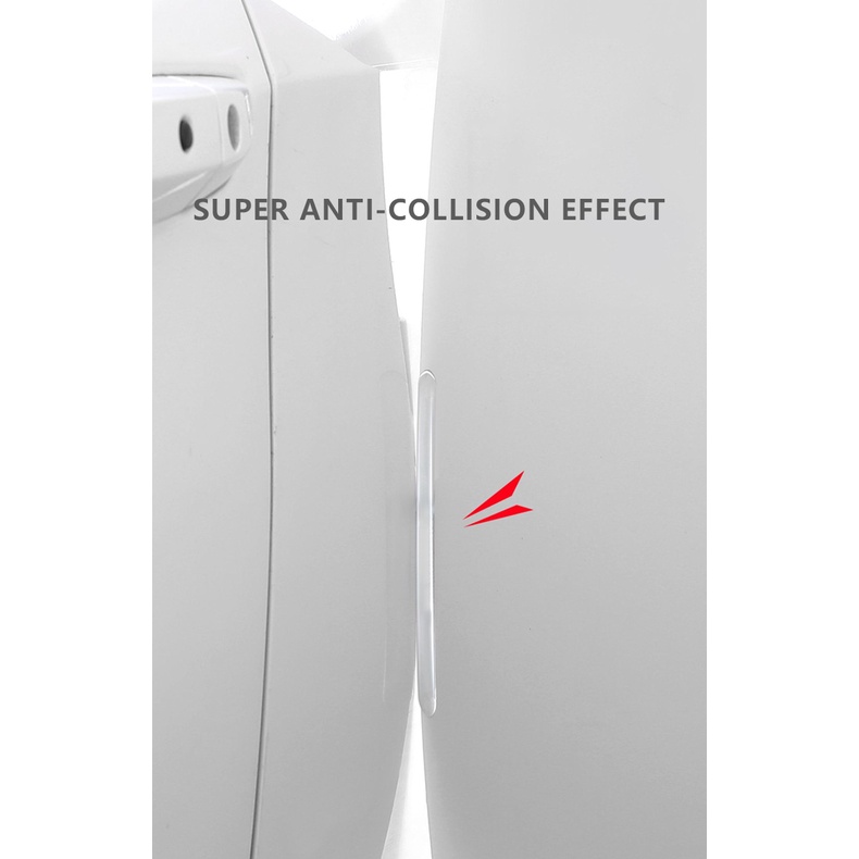 Bộ 4 Miếng Dán Chống Xước Hõm Cửa, Tay Nắm Cửa, Gương Xe Ô Tô Chất Liệu Silicon Trong Suốt