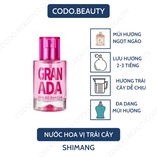 Nước Hoa SHIMANG Vị Trái Cây Lạnh Hộp Hoa Lá