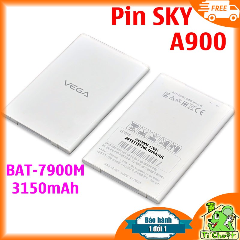 Pin điện thoại Sky A900 - 3150mAh