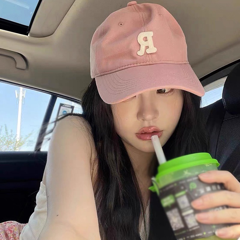 Mũ Lưỡi Trai Thêu Chữ Phong Cách Hàn Quốc Cá Tính Cho Nữ