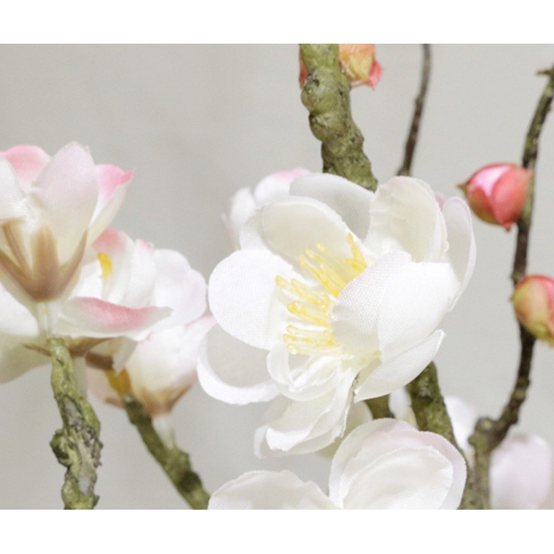 Cành hoàng mai cao cấp 127cm trang trí thiết kế không gian sang trọng bán cổ điển