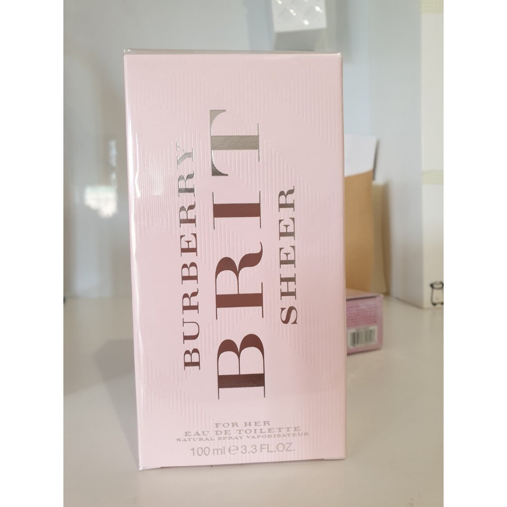 Nước Hoa Nữ BURBERRY Brit Sheer 100ml (Chính hãng)