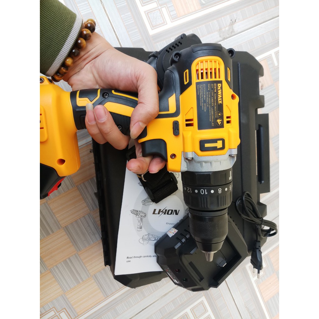 [HOT] Máy khoan pin Dewalt 38v siêu khỏe