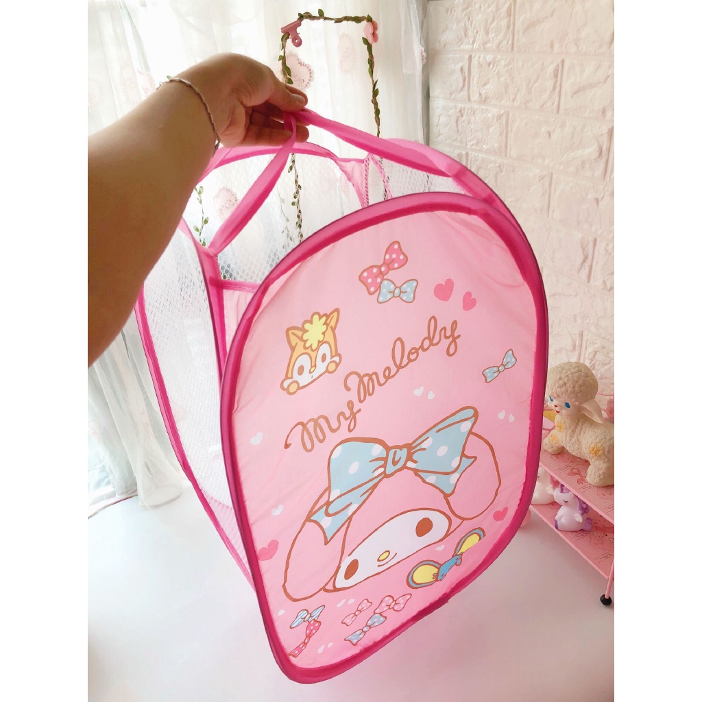 Giỏ Đựng Đồ Giặt Hình Hello Kitty Dễ Thương