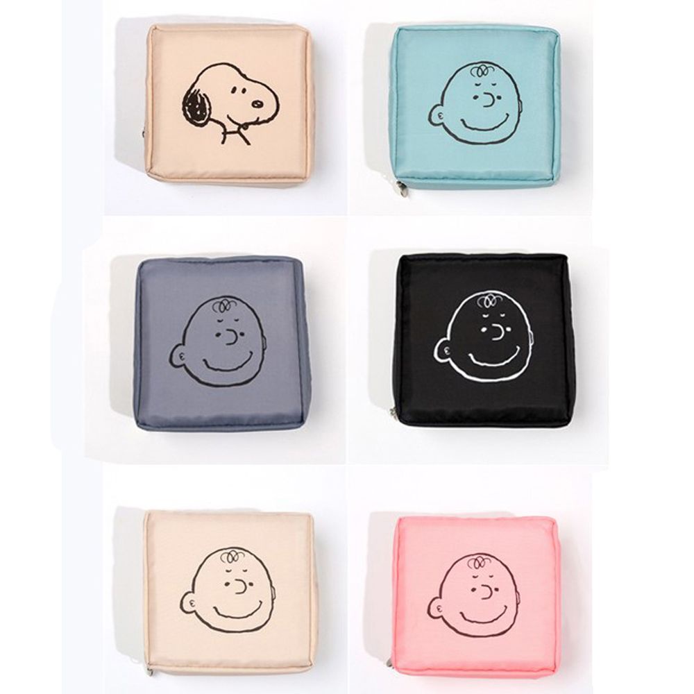 Túi Đựng Đồ Trang Điểm / Thẻ Tín Dụng / Tiền Xu Họa Tiết Hoạt Hình Snoopy Dễ Thương Cho Nữ81