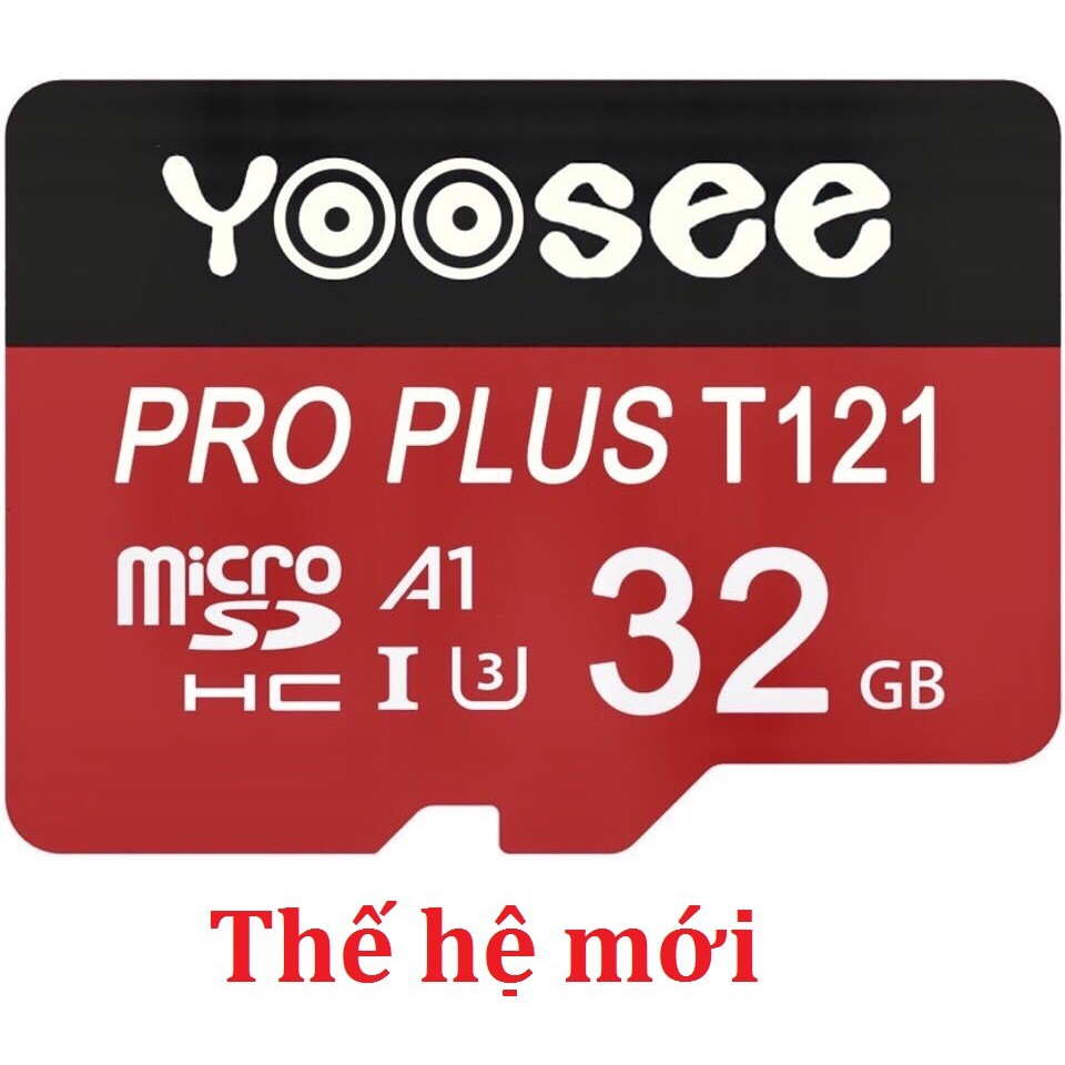 Thẻ nhớ Yoosee 32gb tốc độ cao, bảo hàng 24 tháng - thẻ đỏ | WebRaoVat - webraovat.net.vn