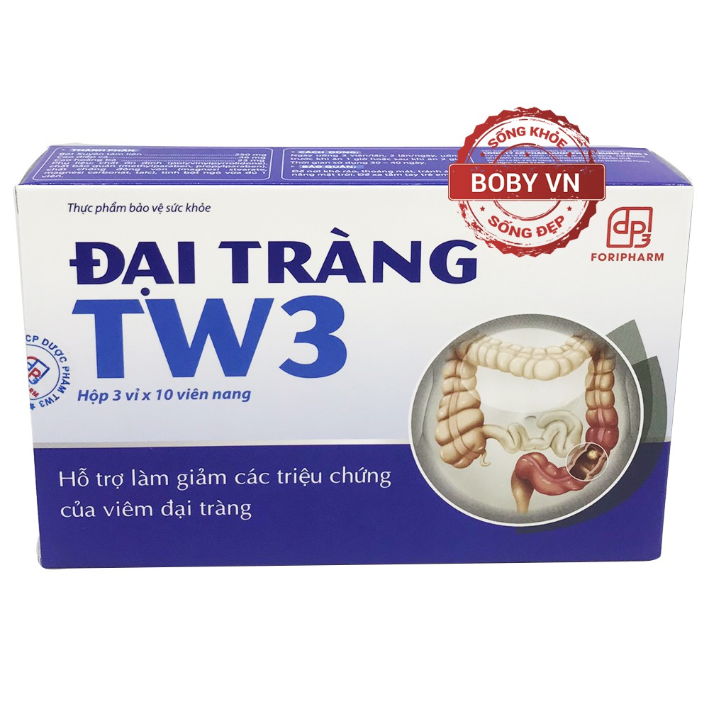 Đại Tràng TW3 - Hỗ trợ làm giảm các triệu chứng của viêm đại tràng - Boby